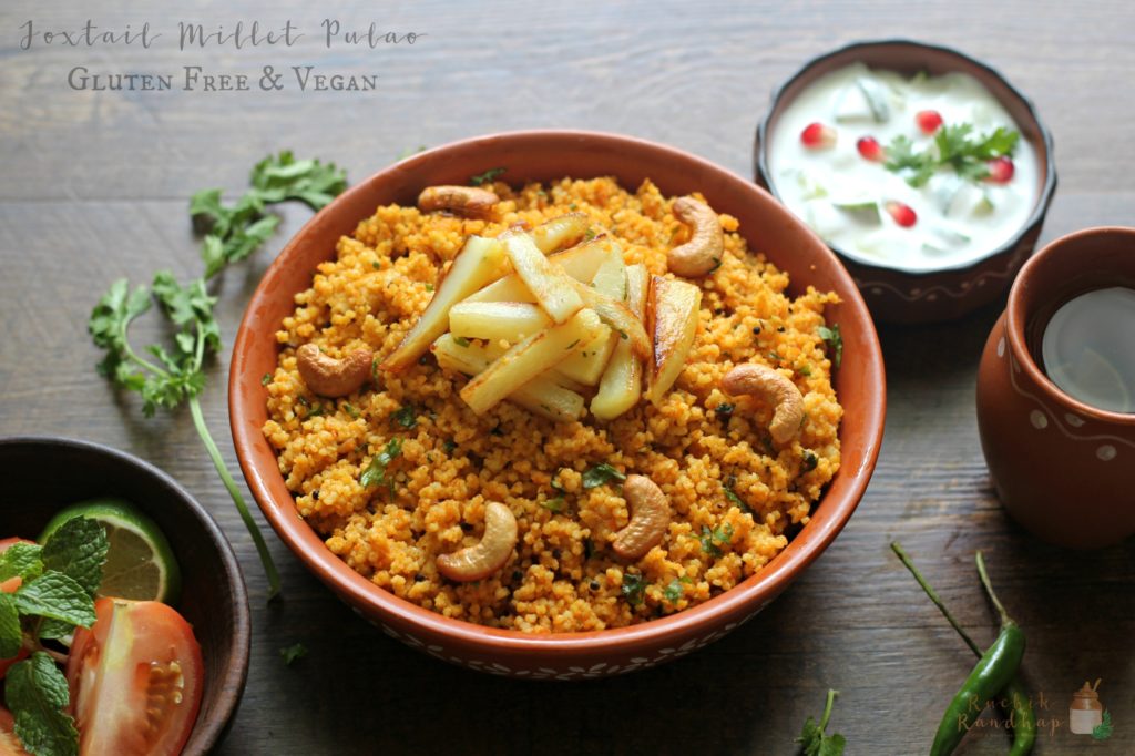 DELICIOUS FOXTAIL MILLET PULAO RECIPE FOR A HEALTHY MEAL