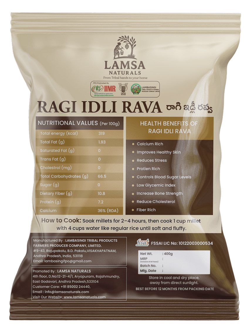 Ragi Idly Ravva