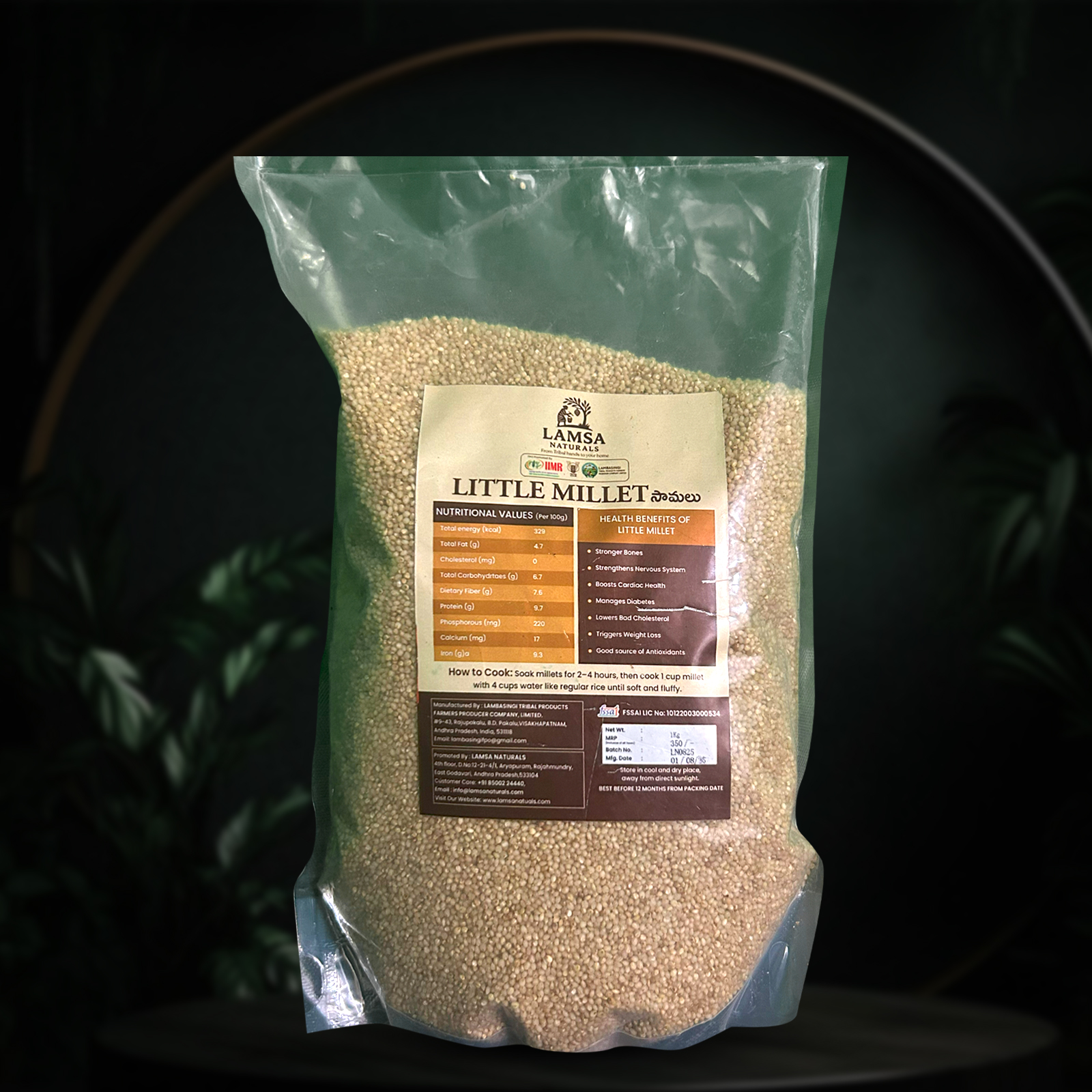Little Millet Grains - Samalu